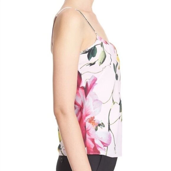 💕TED BAKER💕 Riia Citrus Bloom Cami Top ~ Abstract Floral Print Medium M NWT - Picture 2 of 15